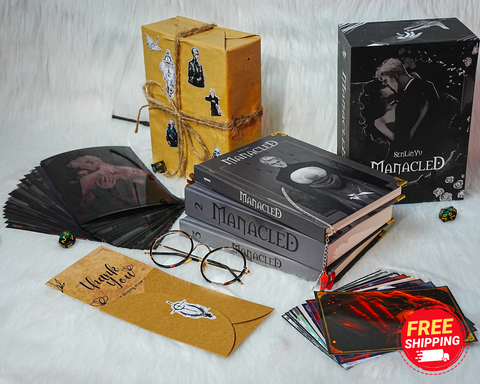 Manacled Book : Complete 3-Volume Hardcover Edition with Illustrations. Manacled Handbound Full Series. Dramione Fanfic.