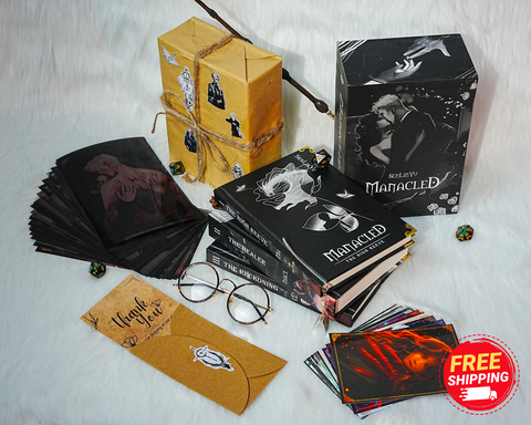 Manacled Book - Limited Edition Harry Potter Fanfiction Book Set. High Quality HardCover Ready to Come to Your Home 📚
